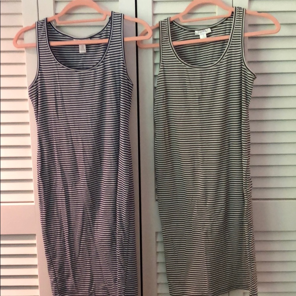 Motherhood maternity tank dresses bundle!